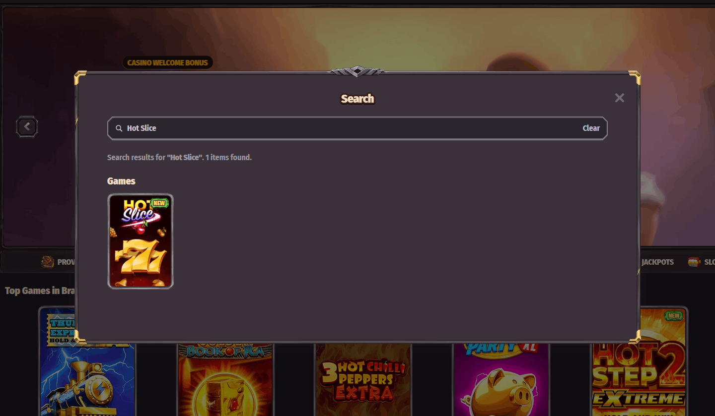 Step 4 — Find Forest Fortune in the game search